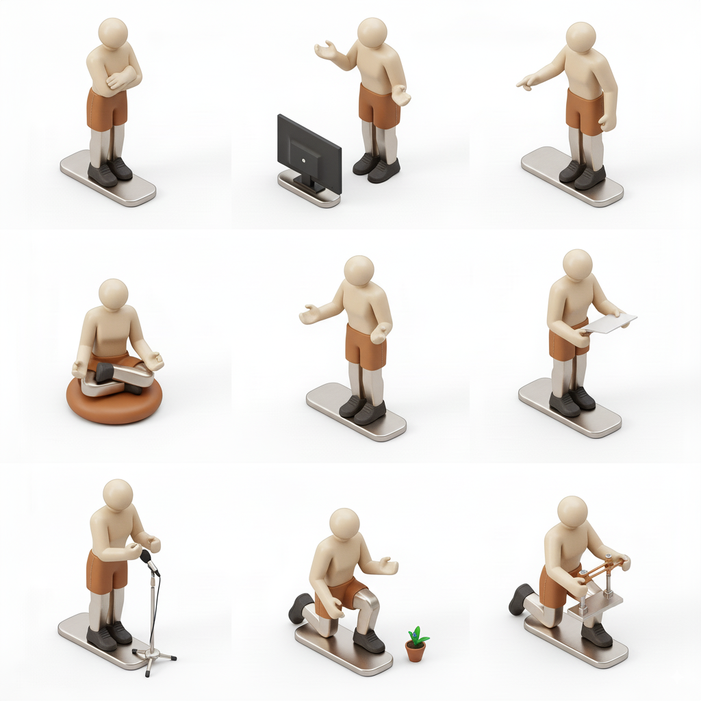 Pose Collection 3